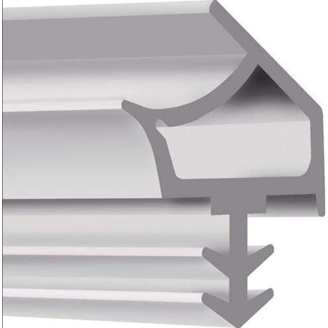 Butée de porte K2953 L.5m pour rainurage TPE noir blanc