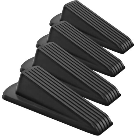 Butée de porte, lot de 6 butées de porte robustes en nylon et plastique.
