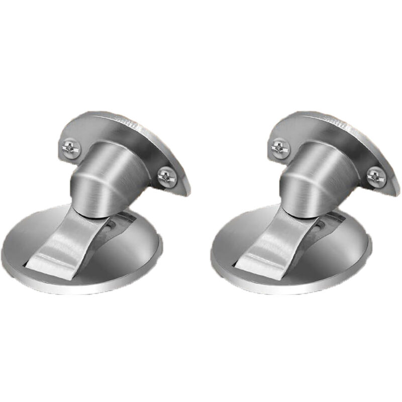 Butée de porte magnétique, butée de porte magnétique invisible en acier inoxydable, butée de porte magnétique très résistante avec butée de porte