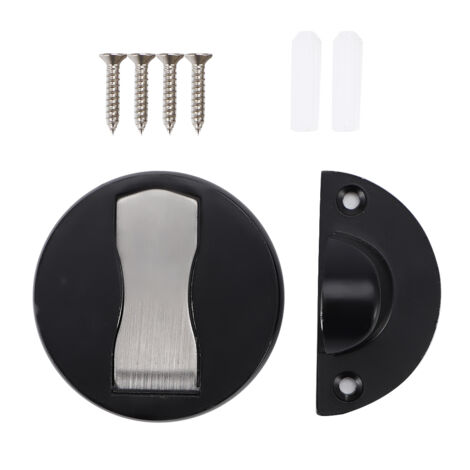 Butée de porte magnétique en acier inoxydable 304 pour usage domestique - Accessoires pour butée de porte - Noir