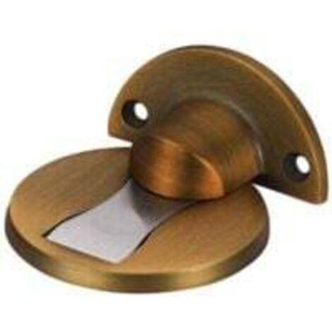 Butée de Porte Magnétique en Acier Inoxydable 304, Support de Porte de Bureau de Restaurant d'hôtel à la Maison Door Stop-Laiton Jaune,--