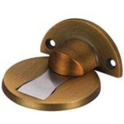 Butée de Porte Magnétique en Acier Inoxydable 304, Support de Porte de Bureau de Restaurant d'hôtel à la Maison Door Stop-Laiton Jaune,--TRIMEC