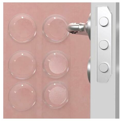 Butée de porte murale, arrêt de portes adhesive amortisseur porte protection poignee porte