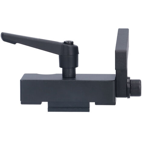 Butée de rail d'onglet rotative et durable de type 45 pour le travail du bois, pour le positionnement et la fixation