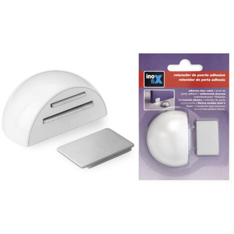 Butee De Retention Magnetique Adhesive Chrome Mat (BLISTER) Inofix