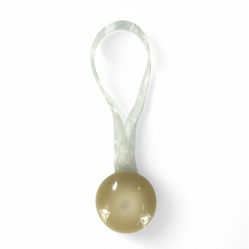 Butée de rideau magnétique beige « Modern » - 1 pièce, design élégant, super puissant Butée de rideau magnétique beige « Modern » - 1 pièce, design élégant, super puissant