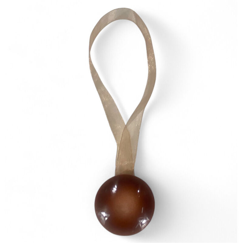 Butée de rideau magnétique marron « Moderne » - 1 pièce, design élégant, super puissant Butée de rideau magnétique marron « Moderne » - 1 pièce, design élégant, super puissant