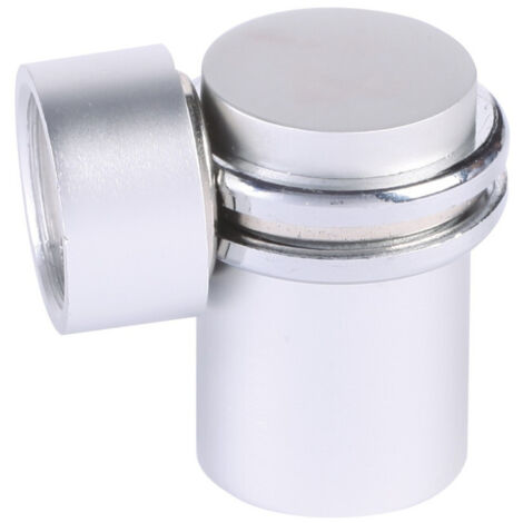 Butée de sol aluminium magnétique finition inox - HERACLES - I-3149IX