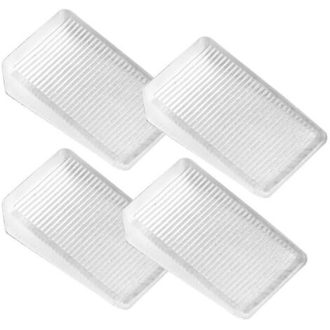 Butées de porte, [Lot de 4] Cales de porte en silicone