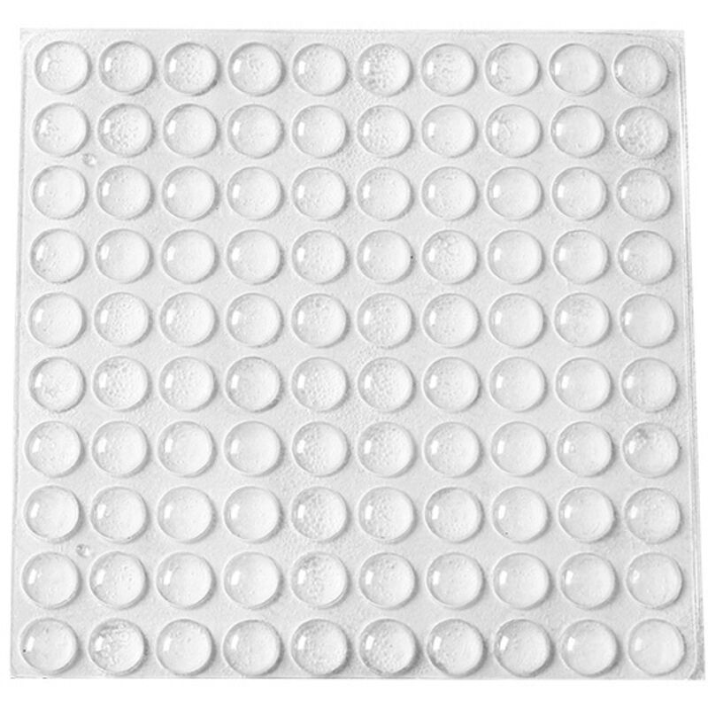 Serbia - Butées de Protection en Caoutchouc, 200 pcs Arrêts de Portes Mural, Tampons de Porte, Nouveau Matériau Réutilisable, Transparente Pieds