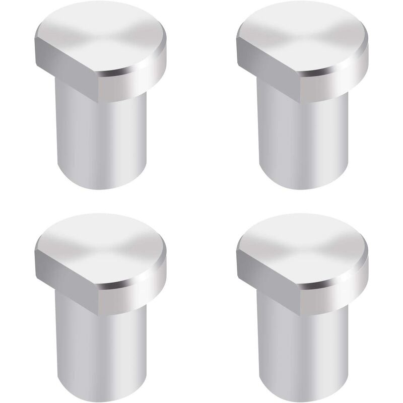ButéEs D'éTabli 4 PièCes,SEMAket Blocs de Tenon de Limite en Acier Inoxydable, Accessoires de Table à Bois Fixes