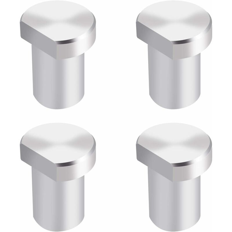 ButéEs D'éTabli 4 PièCes Triomphe Blocs de Tenon de Limite en Acier Inoxydable, Accessoires de Table à Bois Fixes