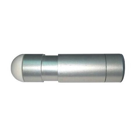 Butoir de plinthe à ressort aluminium anodisé diamètre 25 mm x longueur 92 mm - CIVIC