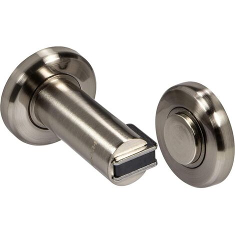 Butoir de Porte Aimant de Porte  H3685  1 Pièce  Aspect Acier Inoxydable  Support de porte magnétique  Métal Massif  Butée de porte avec 5 kg  Butée pour portes de chambre