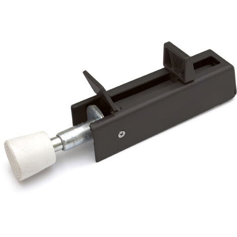 Butoir de porte amortisseur lourd noir 122 x 30 mm - Par pièce