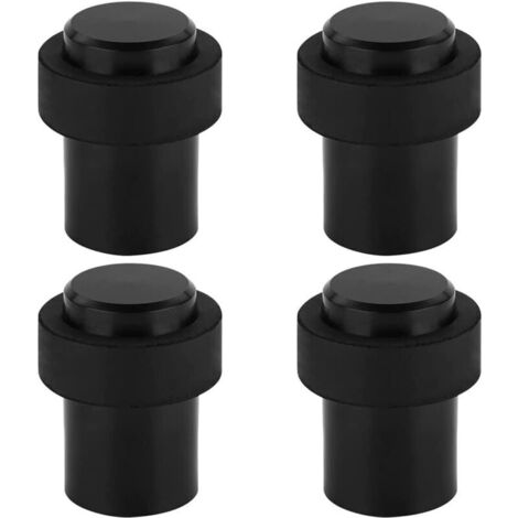 Butoir de Porte de Sol en Acier Inoxydable 4.5cm Arrêt de Porte Butée de porte Bloque Porte (Lot de 4)