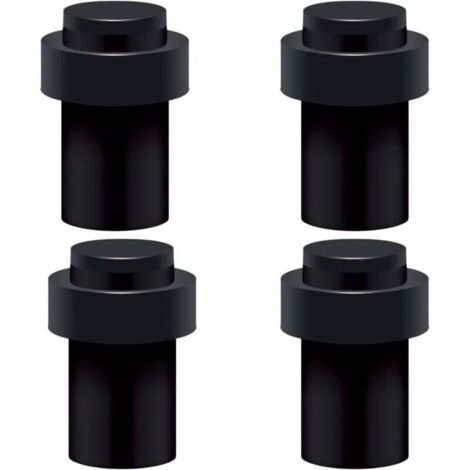 Butoir de Porte de Sol en Acier Inoxydable 6.5 cm Arrêt de Porte Butée de porte Bloque Porte (Lot de 4)