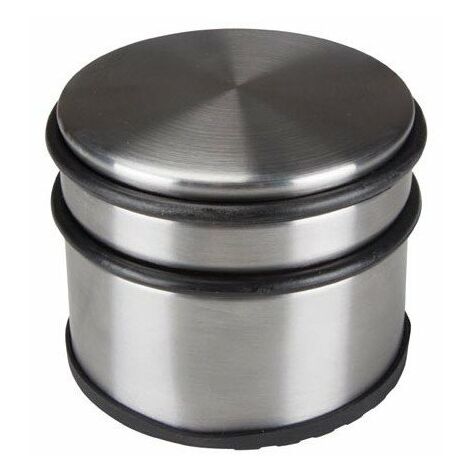 Butoir de porte en acier avec amortisseur - 1 kg