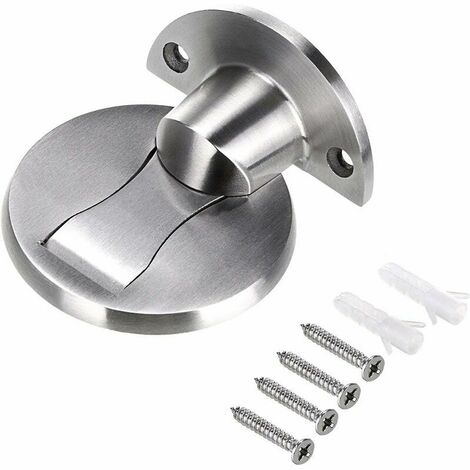 Butoir de porte magnétique sans perçage en acier inoxydable,SL.GT,Bloc-porte