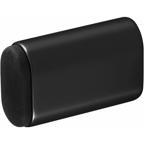 Butoir de porte murale 4700/4702/4704 Alu.noir elox.L.60mm HERMETA