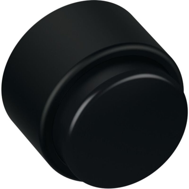 Butoir de porte mural 611.30B pa ma 90 noir profond L.30mm - 611.30B 90 - Hewi