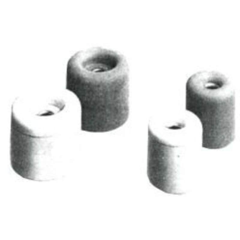 Butoir de porte Nr.24 blanc 30X26mm (Par 50)