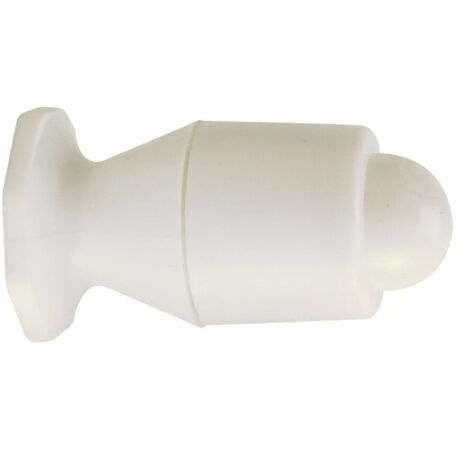 Butoir de porte nylon blanc - 90 mm