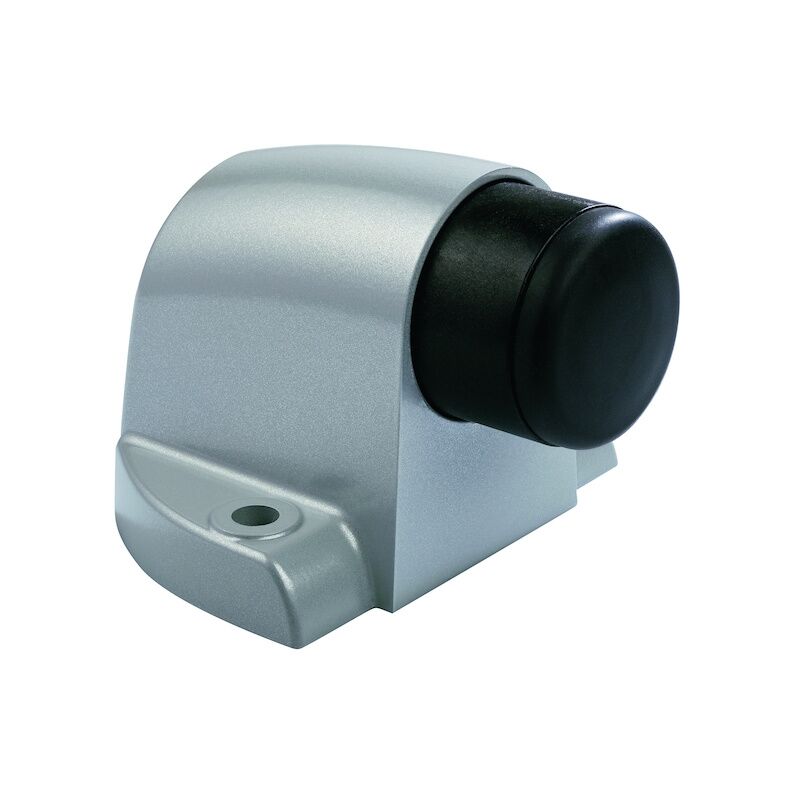 Butoir de porte renforcé à ressort 9874 zamak - blanc ral 9010 Vachette