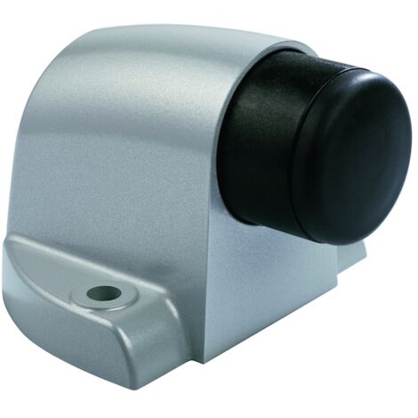 Butoir de porte renforcé à ressort 9874 zamak - blanc RAL 9010 - VACHETTE