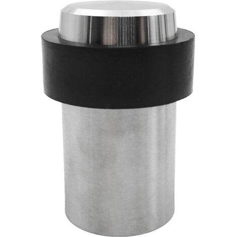 Butoir et butée de porte，Promotion, 1 pcs Butoir de Porte de Sol 60 mm en Acier Inox Arrêt de Porte Butoir Bloque Porte