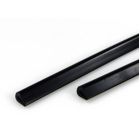 Butoirs de porte souples noirs