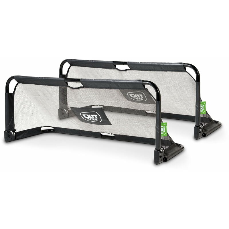 Exit Toys - Buts de football en acier exit Panna 150x60cm (lot de 2) - noir