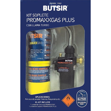 BUTSIR butsir soplete propylene plus+cartucho 400gr coch0017