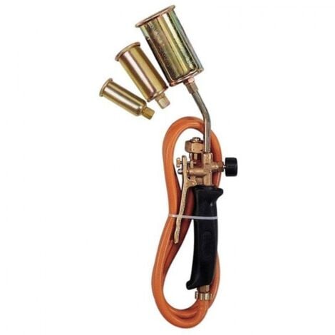 BUTSIR SOLDADOR GAS MANGUERA GATILLO 3 BOQUILLAS 25,35,50 KIT 108L (GRIFO+BOMBONA NO INCLUIDA 907