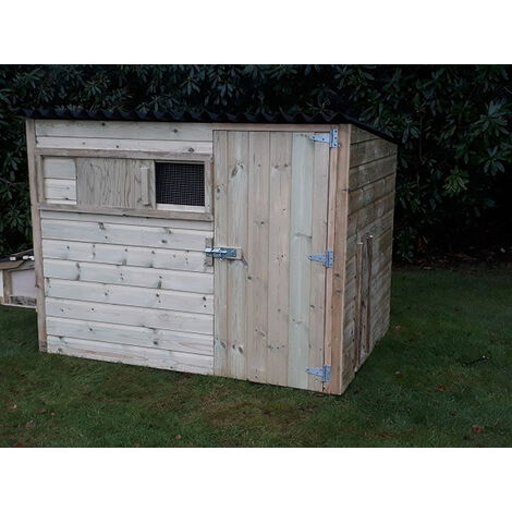 Buttercup Chicken or Duck House - Pressure Treated Poultry shed or hen coop - For up to 24 Hens