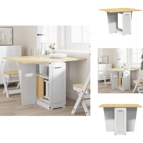 Klapptisch Weiß 170 Cm – Platzsparender Esstisch Für Küche, Wohnzimmer Oder Büro Klapptisch Weiß 170 Cm – Platzsparender Esstisch Für Küche, Wohnzimmer Oder Büro