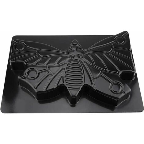 Butterfly Paving Mold Plastic Paving Medium Concrete Molds Stones Stepping Stone Garden Driveway Mold Paving Path Mold Walk Maker 17.32 x 12.20 x 1.77 Inch Decorative Stones for Garden Lawn