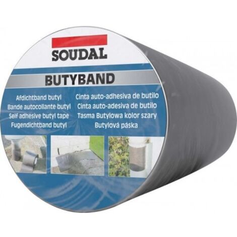 BUTYBAND ALUMINIO 10 CM ANCHO - SOUDAL