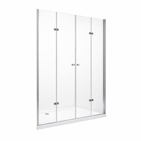 BuyLando Caroline 155x195 cm Duschtür Nischendusche Klarglas