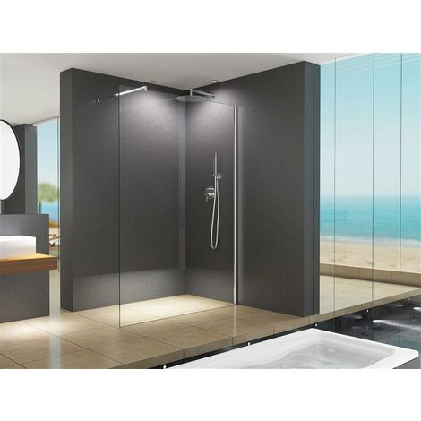 BuyLando LiLy 160x200 cm Schermo doccia in vetro trasparente