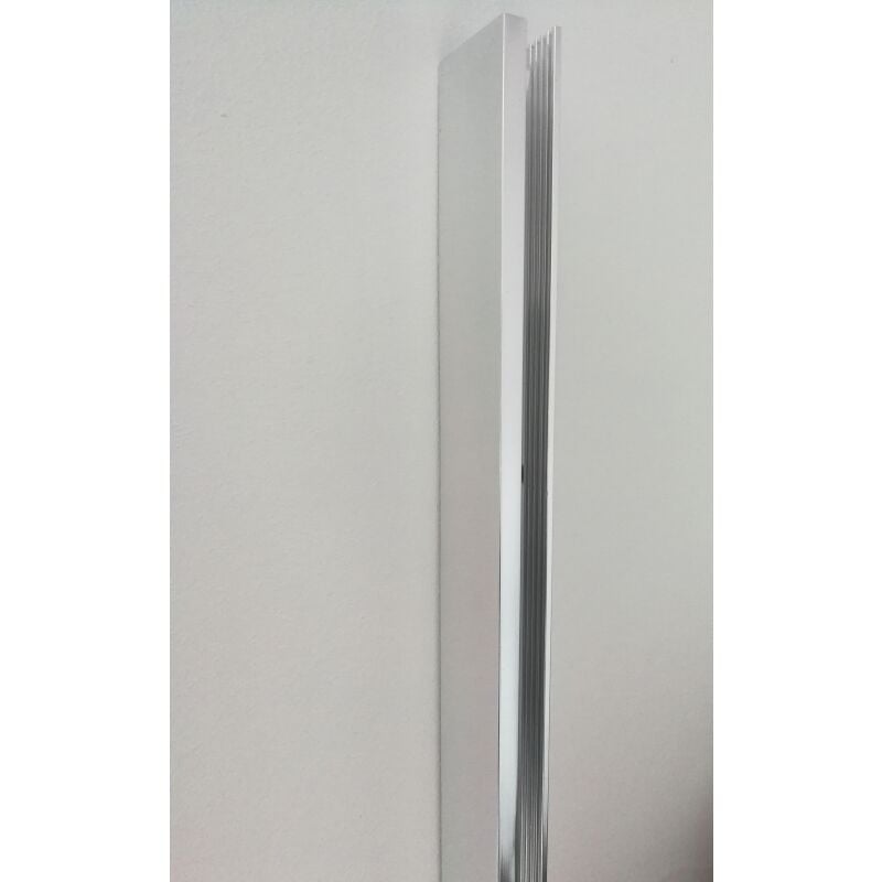 Profilo a u alluminio per pareti in vetro 2000 x 21 x 47mm - Buylando.shop