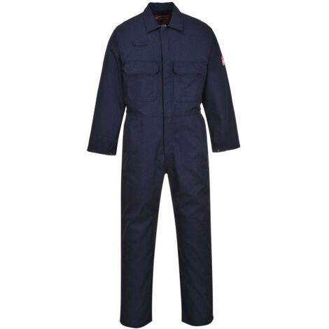 Buzo Bizweld Resistente a la Llama - Protección Ideal para Soldadores / Rojo / L