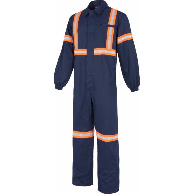 

Buzo con cintas reflectante - fluorescentes WORKTEAM Combi B5236 | 54 - Marino+Naranja A.V.