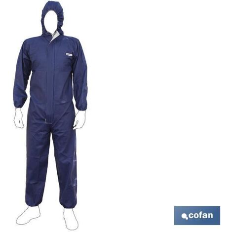 Buzo con Capucha Tipo 4, 5 Y 6 Blanco Talla M
