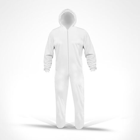 Buzo desechable blanco L