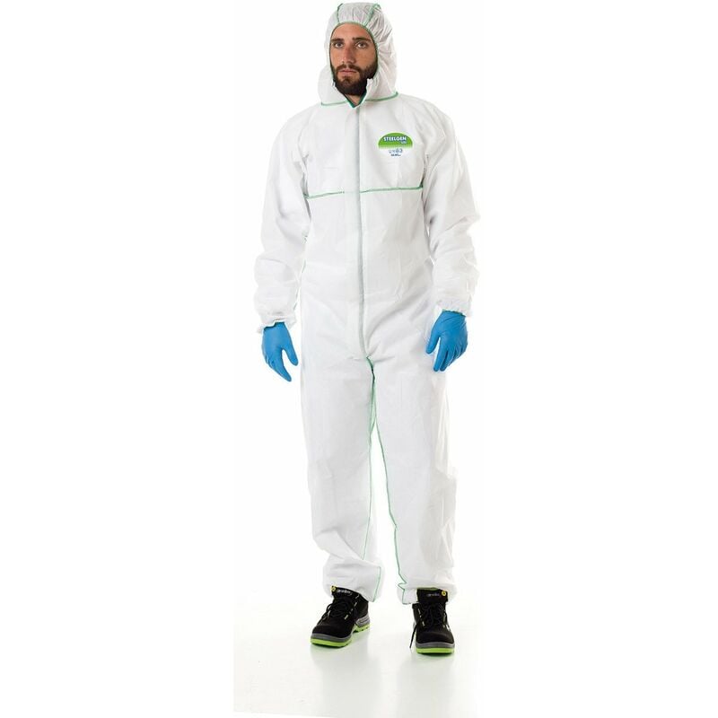 

Buzo Desechable Pe Tipo 5/6 Antiestatico Blanco Xl