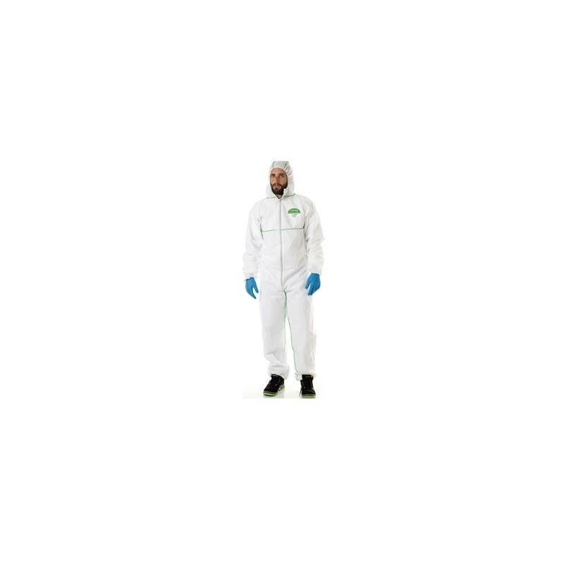 

Buzo desechable Riesgo Tipo 5 y 6 Antiestático Talla XXL - Steelgen