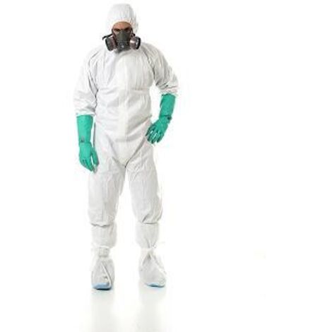 Buzo Desechable STEELGEN 1000 Blanco T-XL