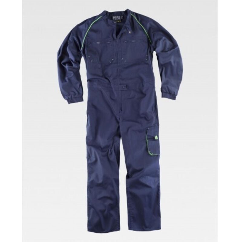 

Buzo combinado de manga ranglán Future WF1642 | 54/56 - Marino+Verde Flúor - Workteam