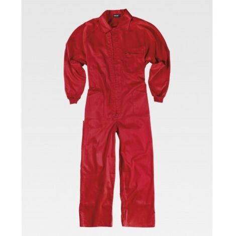 Buzo industrial WORKTEAM B2000 con manga tipo ranglán 66 Rojo